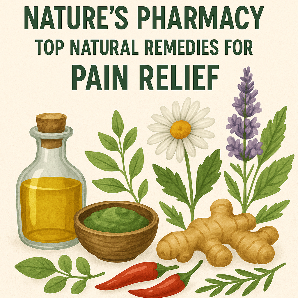 Nature’s Pharmacy: Top Natural Remedies for Pain Relief
