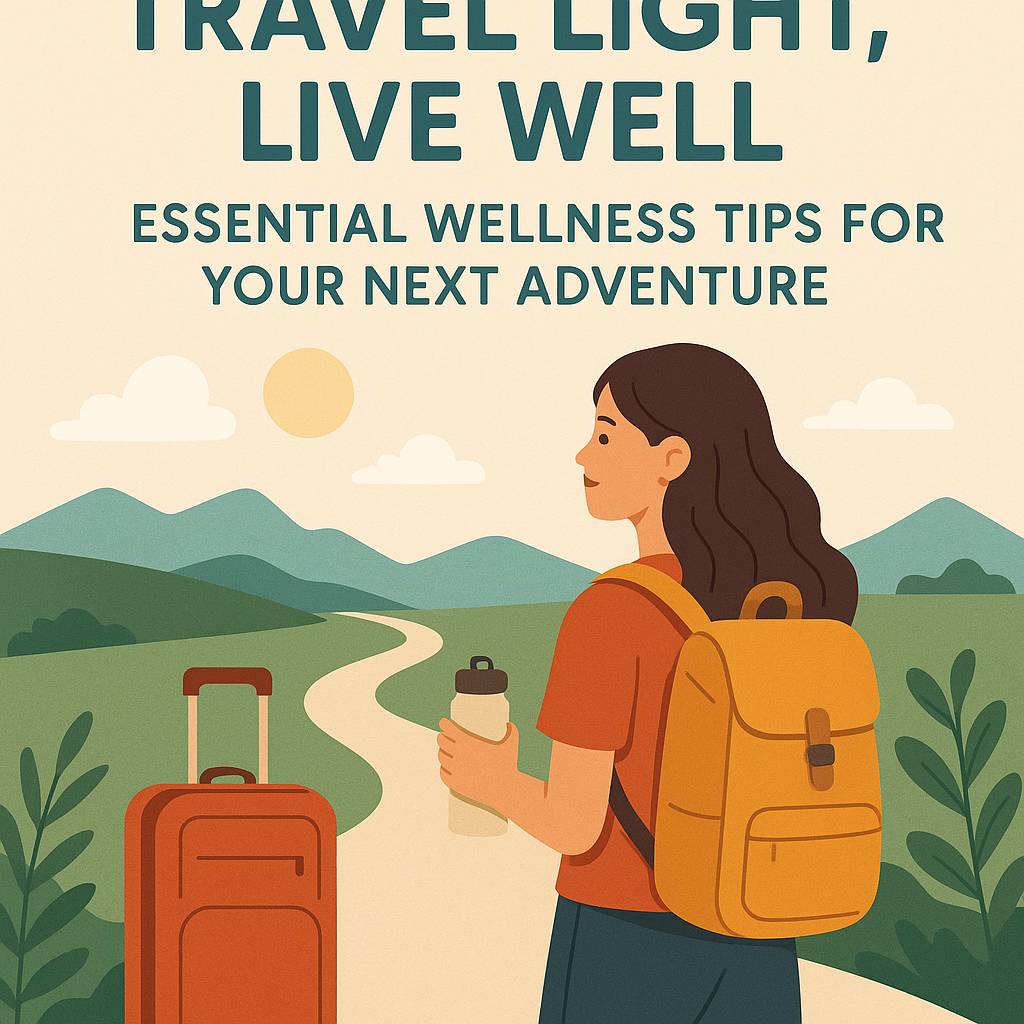 Travel Light, Live Well: Essential Wellness Tips for Your Next Adventure