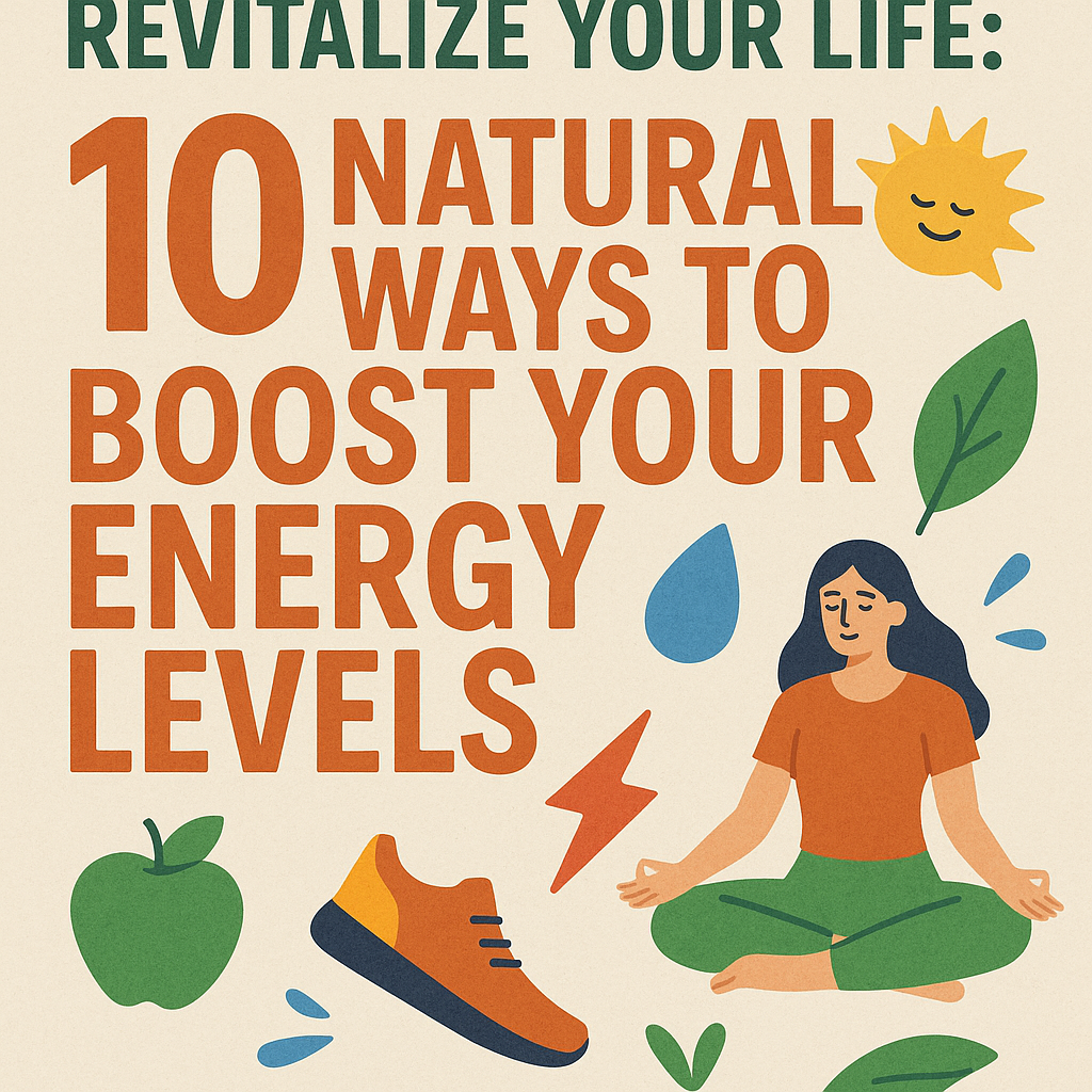 Revitalize Your Life: 10 Natural Ways to Boost Your Energy Levels